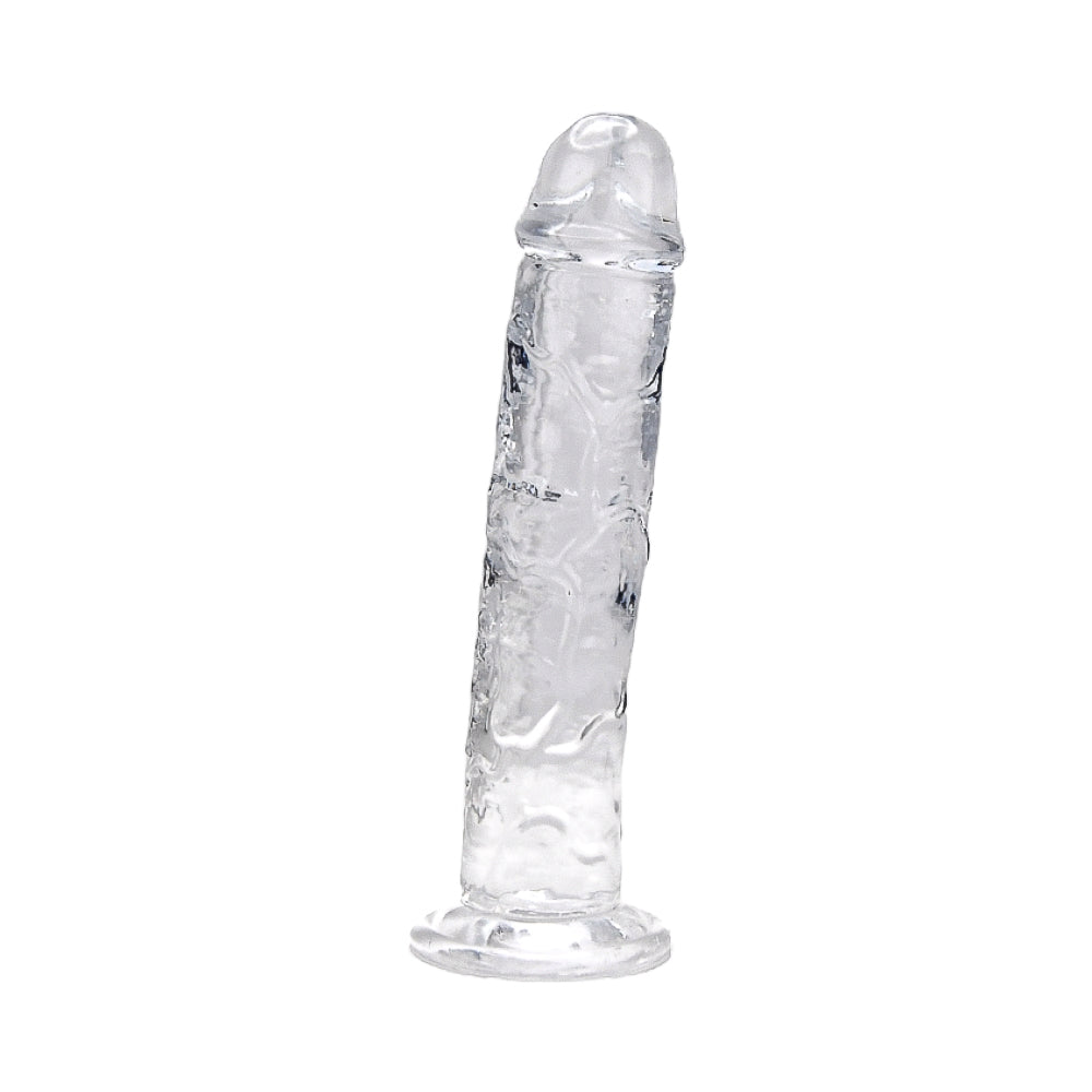 Transparent Loving Joy 9,5-tums dildo med sugpropp